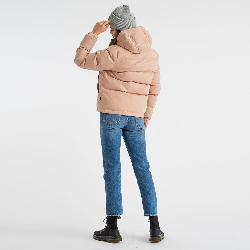 Selfhood Hodded Puffer Jacket Winter Outerwear Dustrose