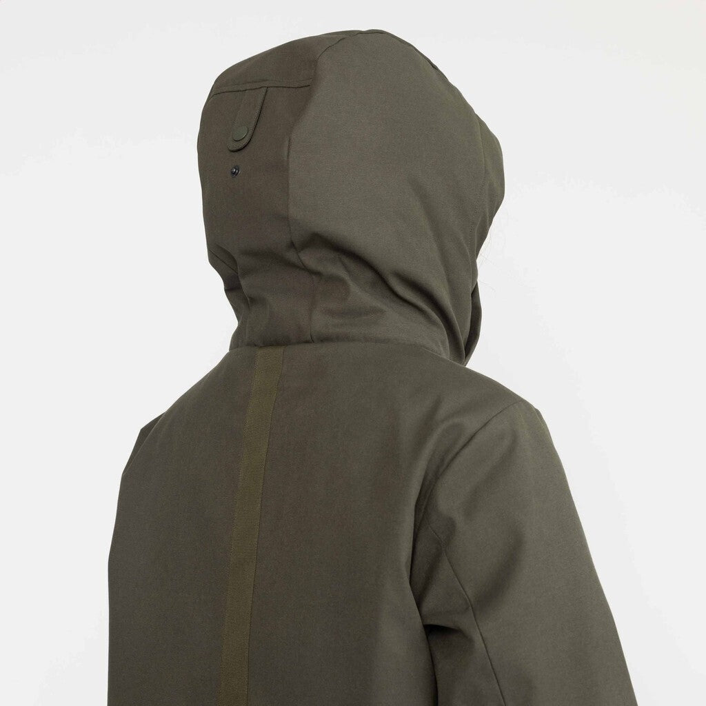 Selfhood Hooded Jacket Outerwear Army