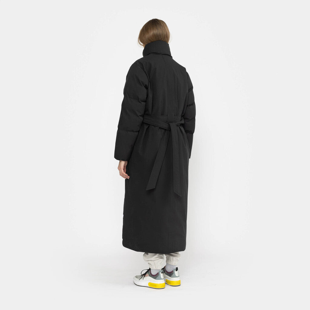 Selfhood Long Winter Coat Outerwear Black