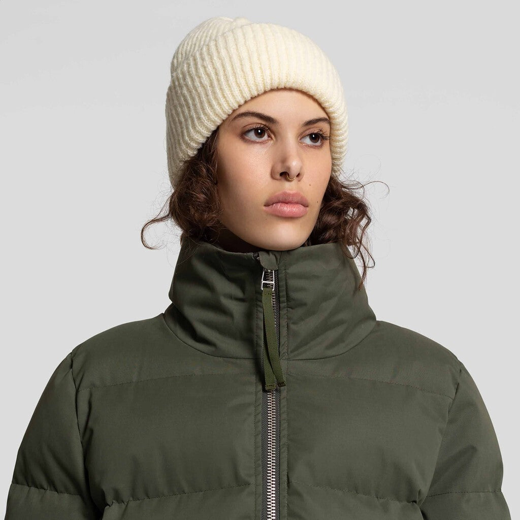 Selfhood Mid-cut Puffer Coat Outerwear Olive