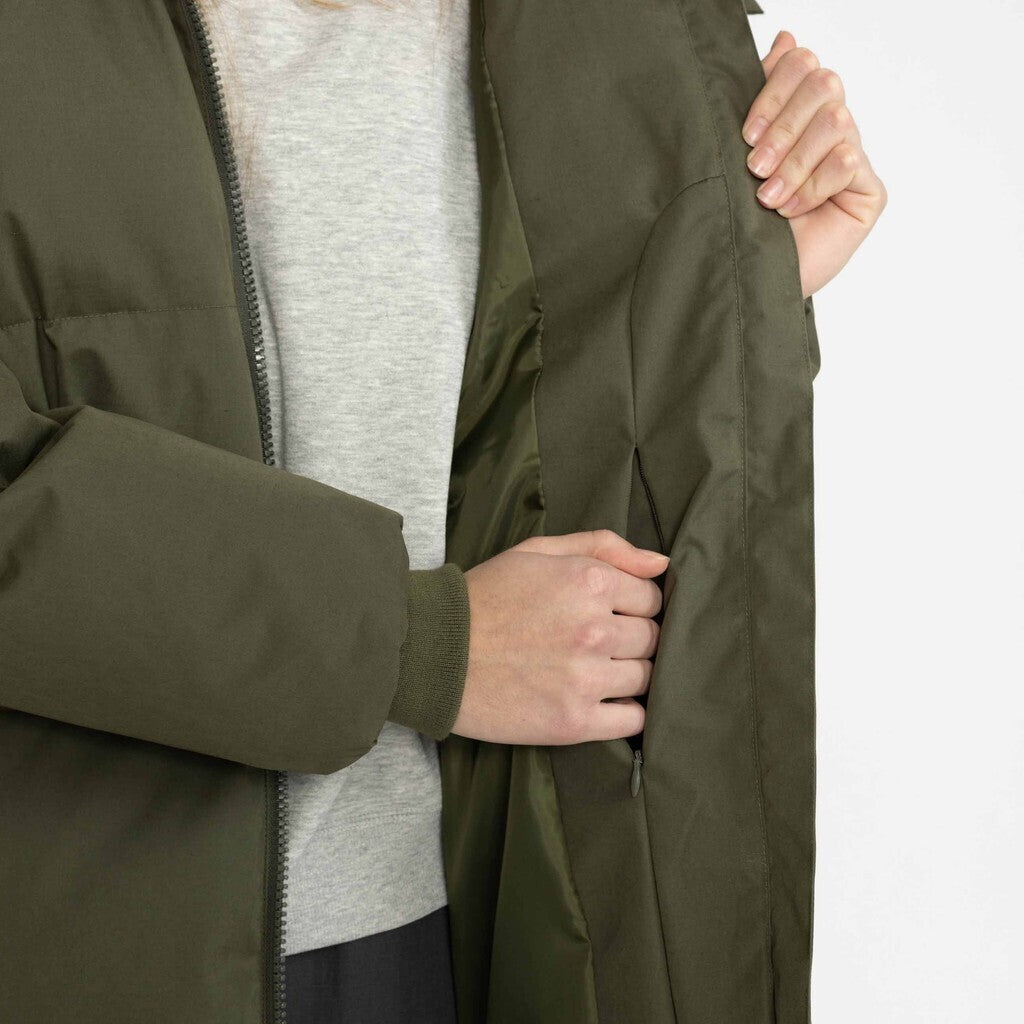 Selfhood Mid-length Puffer Winter Outerwear Army