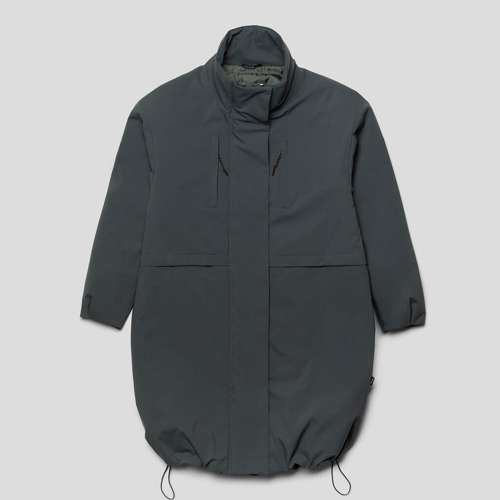 Selfhood Oversize Coat Outerwear Darkgrey