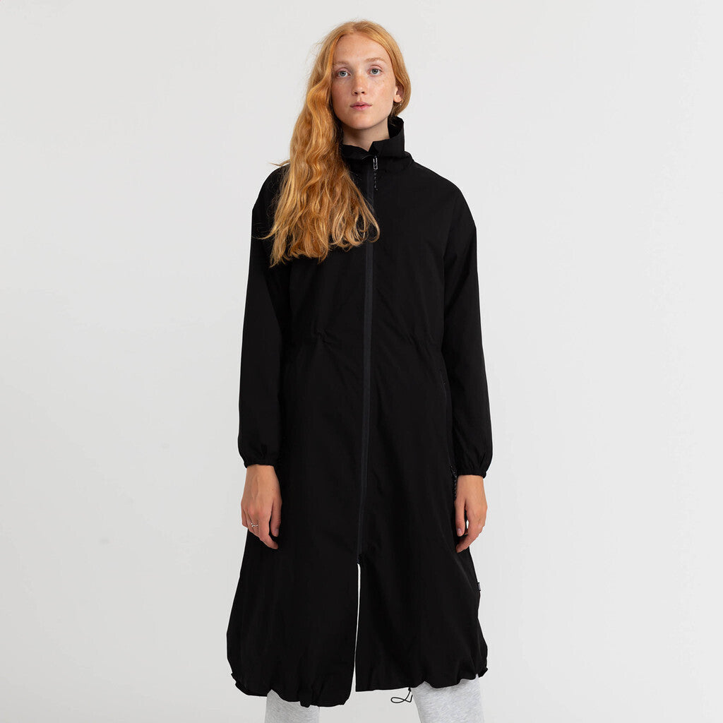 Selfhood Oversize Coat, Trend Lightweight Outerwear Black