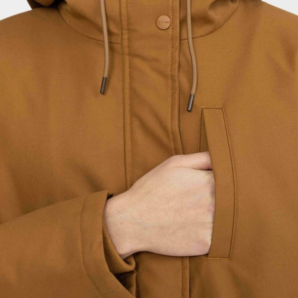 Selfhood Parka Jacket Outerwear Lightbrown