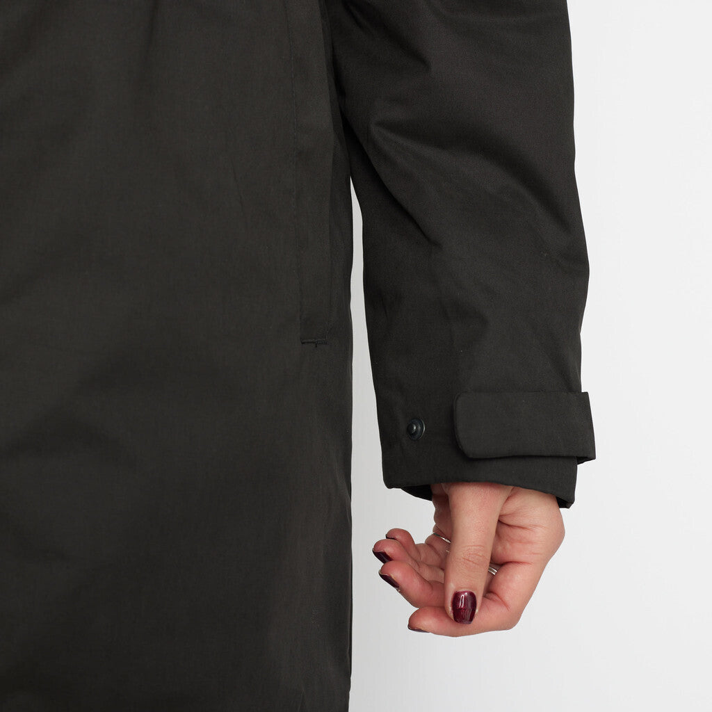 Selfhood Parka Zip Coat Outerwear Black