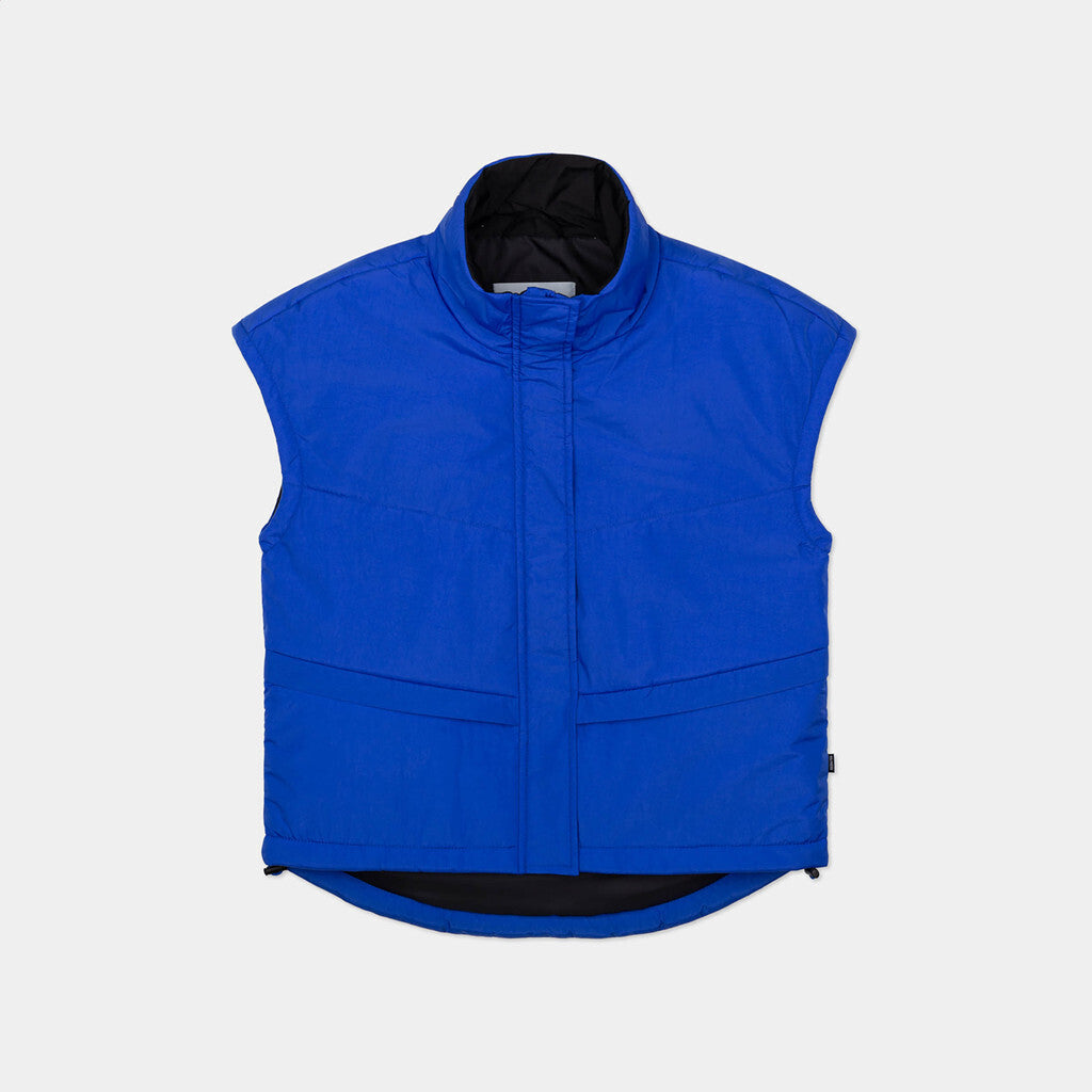 Selfhood Puffer Vest Outerwear Blue