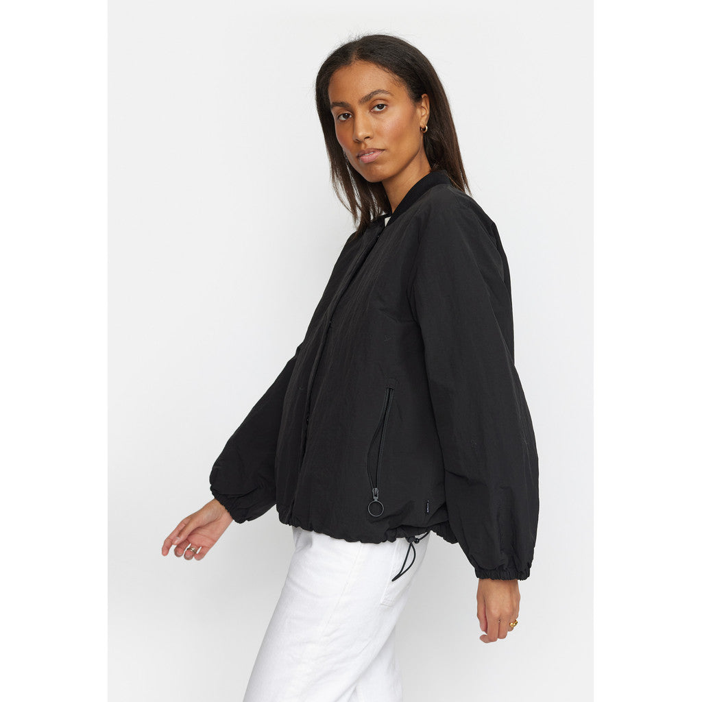 Selfhood Bomber Jacket Lightweight Outerwear Black