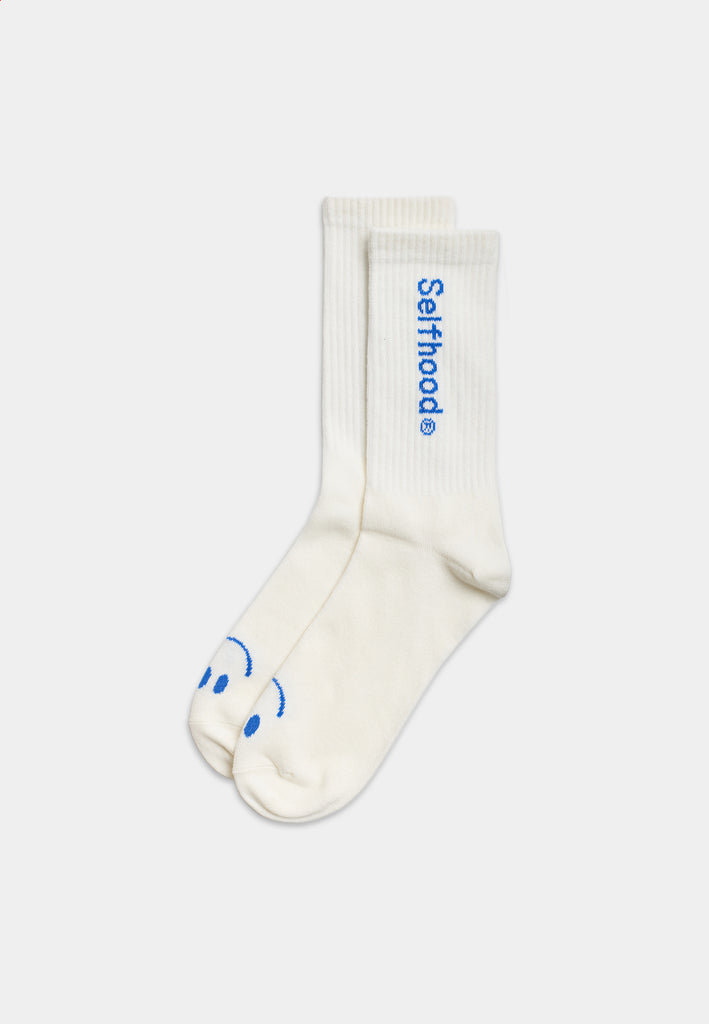 Selfhood Brand Sock Socks White
