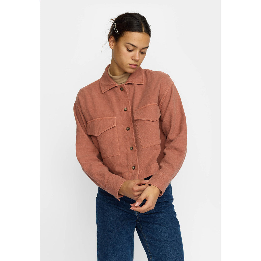 Selfhood Cropped Shirt Shirts Amber