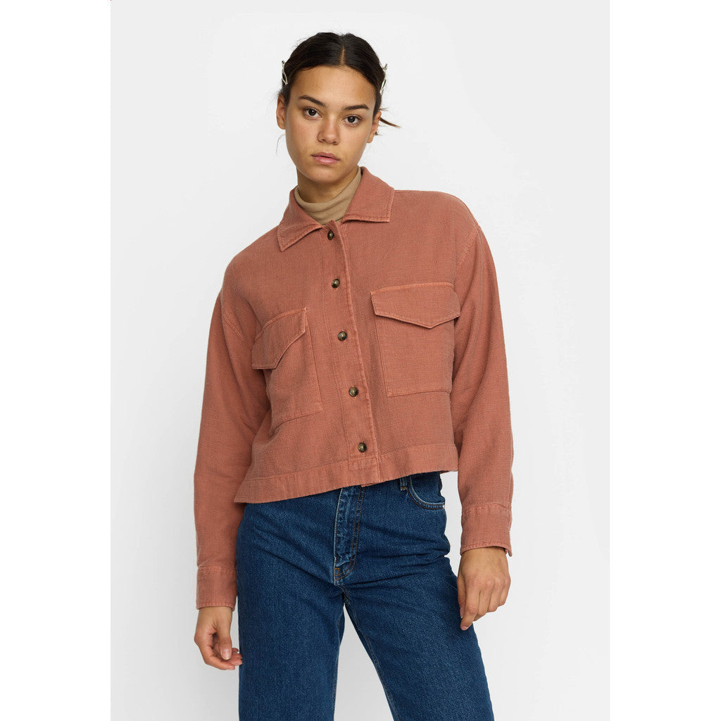 Selfhood Cropped Shirt Shirts Amber