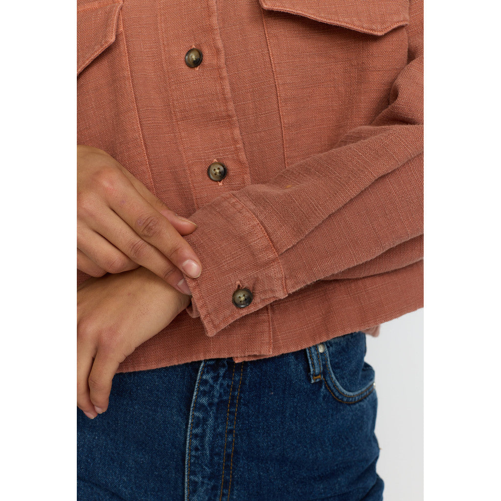 Selfhood Cropped Shirt Shirts Amber