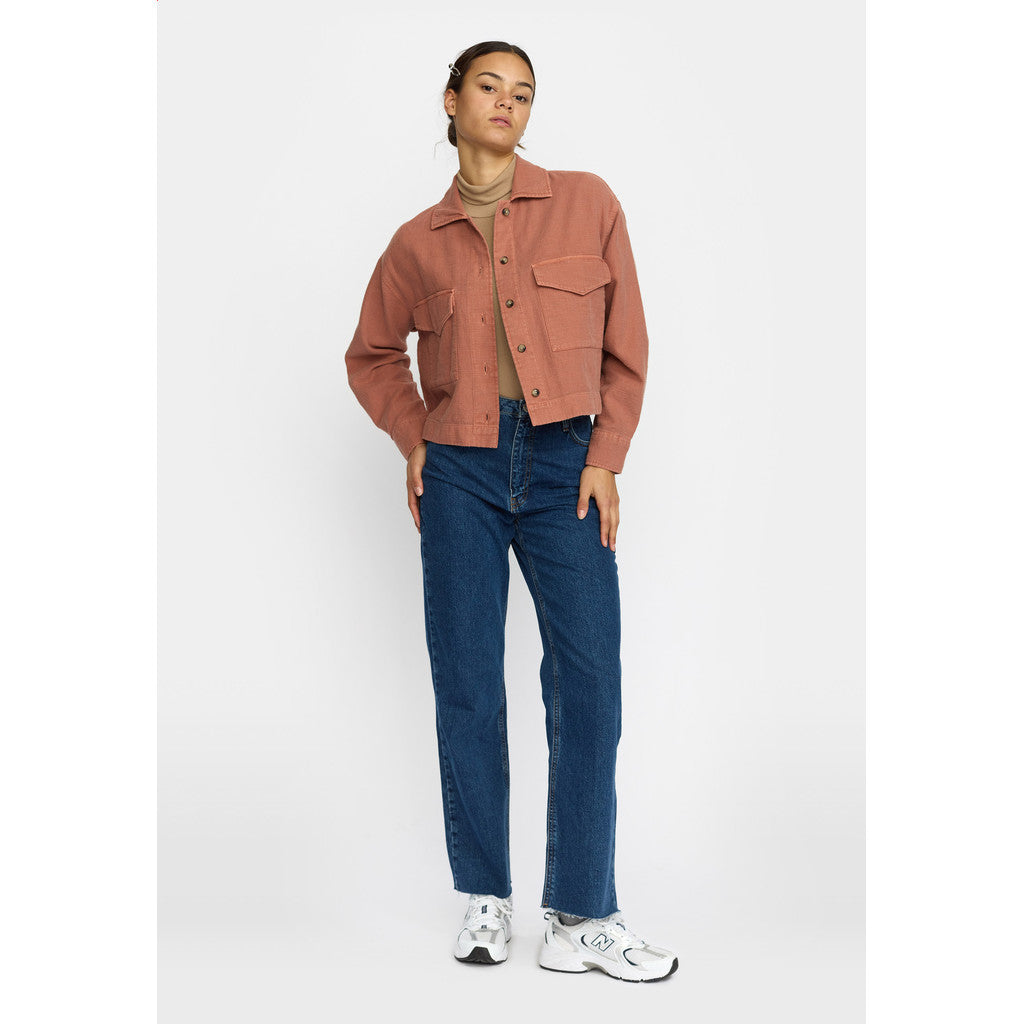 Selfhood Cropped Shirt Shirts Amber