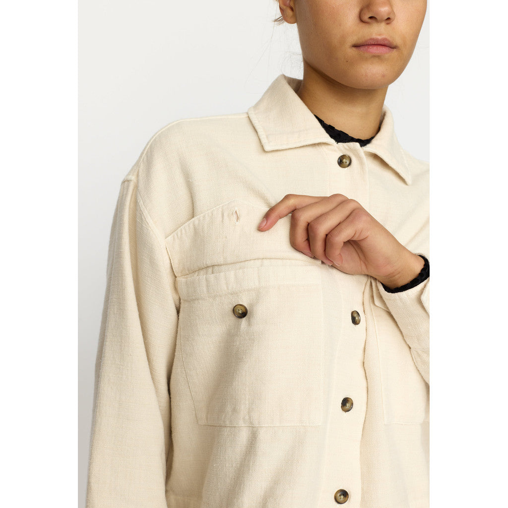 Selfhood Cropped Shirt Shirts Offwhite