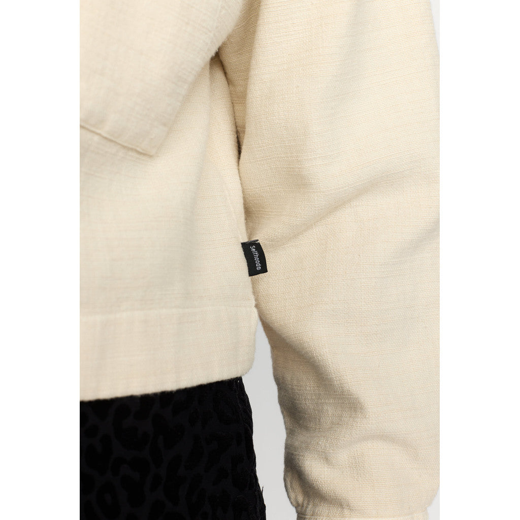 Selfhood Cropped Shirt Shirts Offwhite