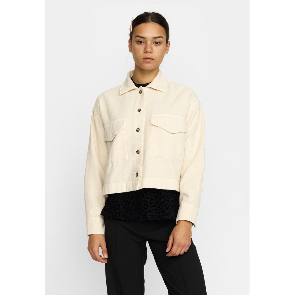 Selfhood Cropped Shirt Shirts Offwhite