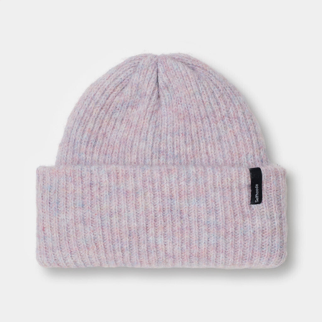 Selfhood Fluffy Beanie Headwear Lightpurple