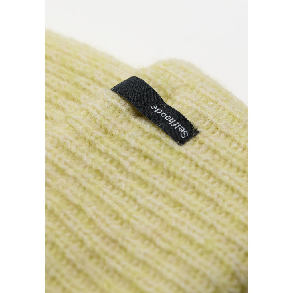 Selfhood Fluffy Beanie Headwear Pale-yellow
