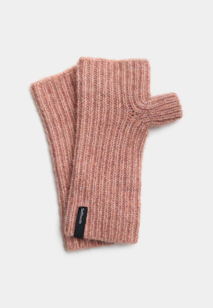 Selfhood Fluffy Half-Mittens Accessories Amber