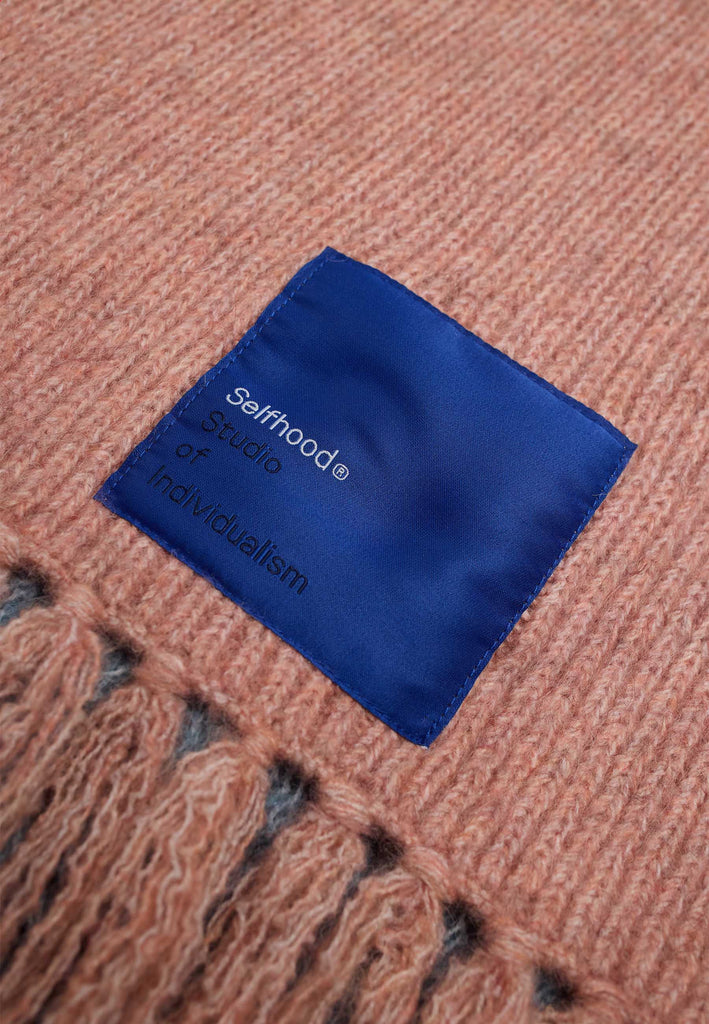 Selfhood Fluffy Scarf Accessories Blue