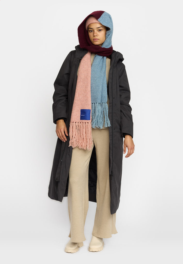 Selfhood Fluffy Scarf Accessories Blue