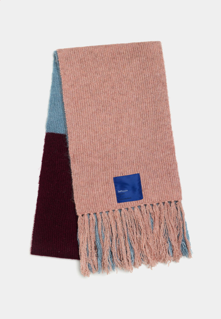 Selfhood Fluffy Scarf Accessories Blue