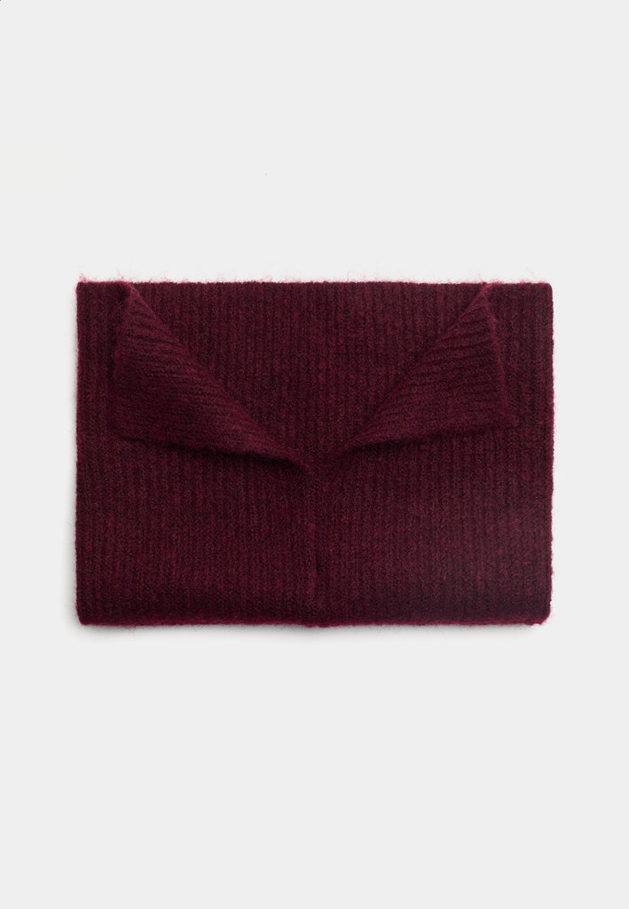 Selfhood Fluffy Tube Accessories Burgundy