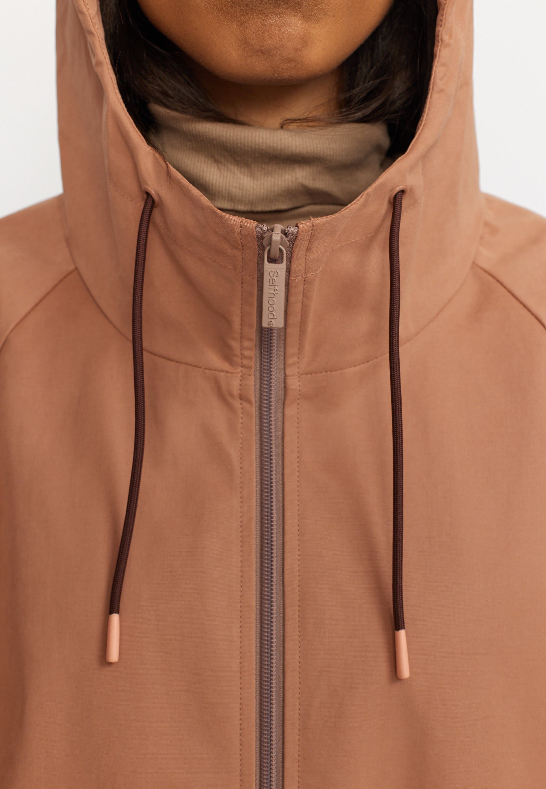 Hooded Coat / 77326 - Lightamber – Selfhood