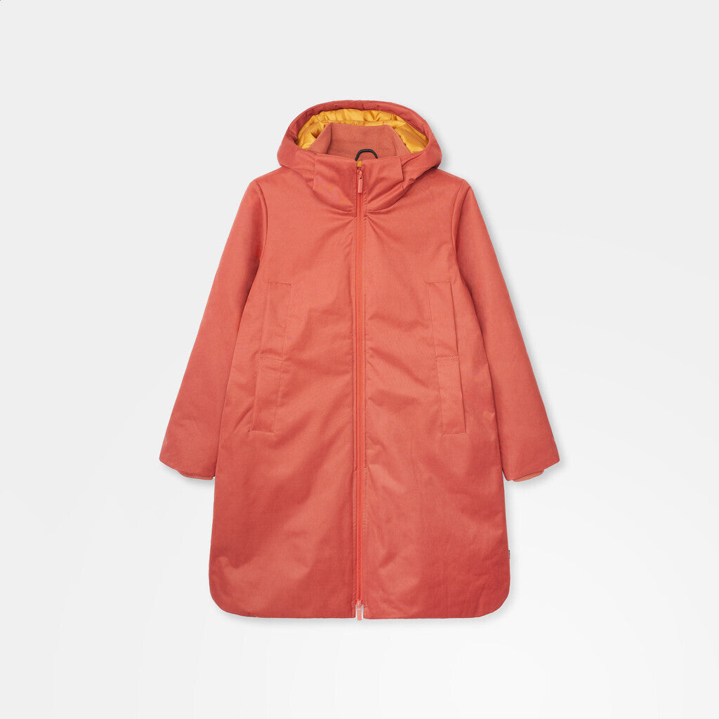 Selfhood Hooded Coat Winter Outerwear Rust