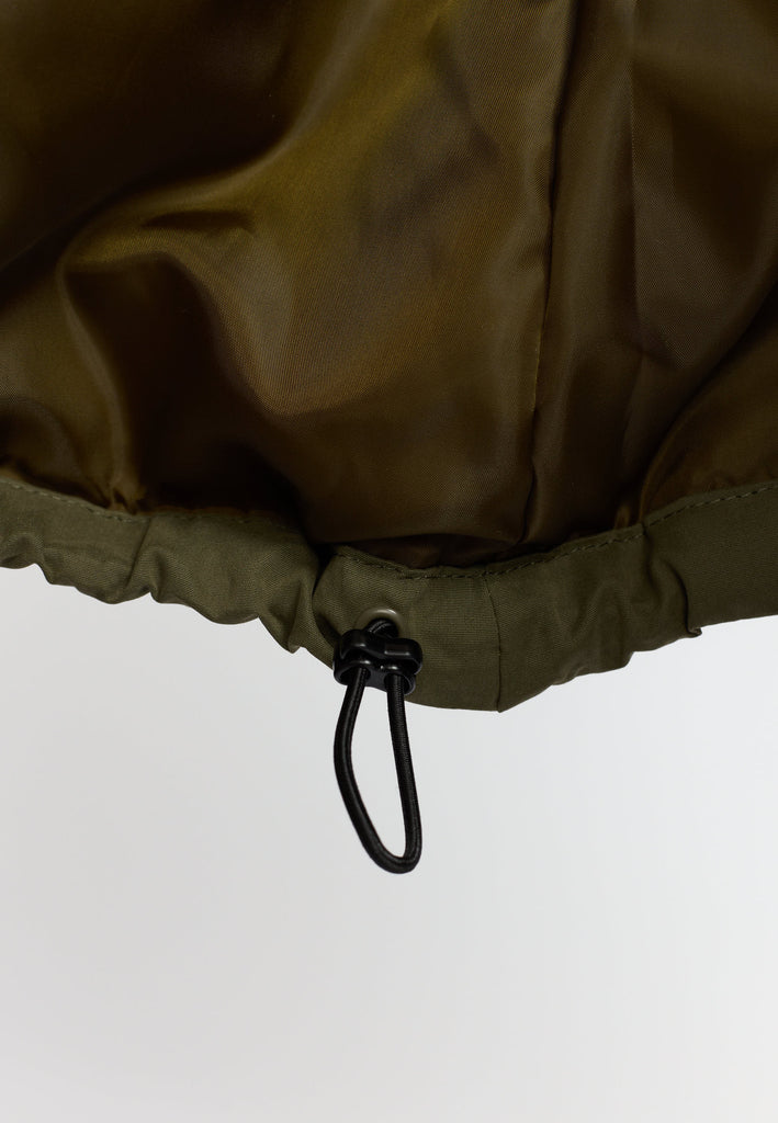 Selfhood Hooded Jacket Winter Outerwear Army