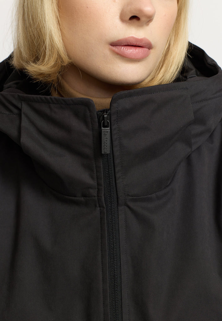 Selfhood Hooded Parka Winter Outerwear Black