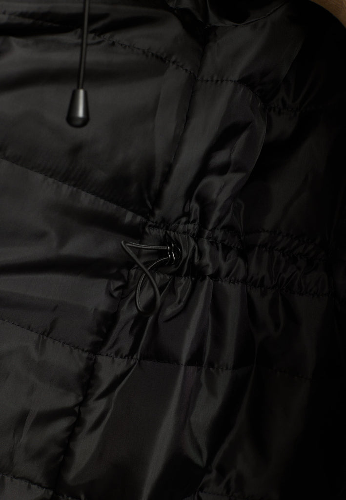Selfhood Hooded Parka Winter Outerwear Black