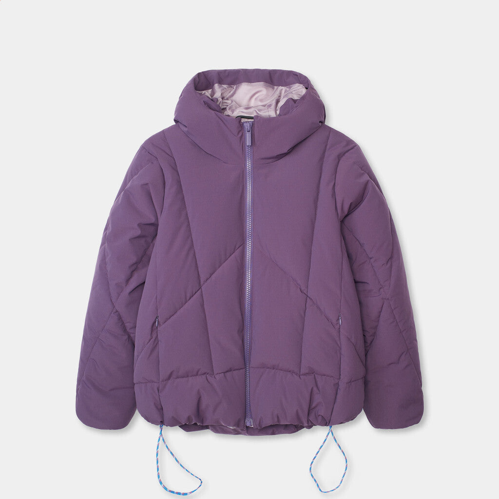 Selfhood Hooded Puffer Winter Outerwear Purple