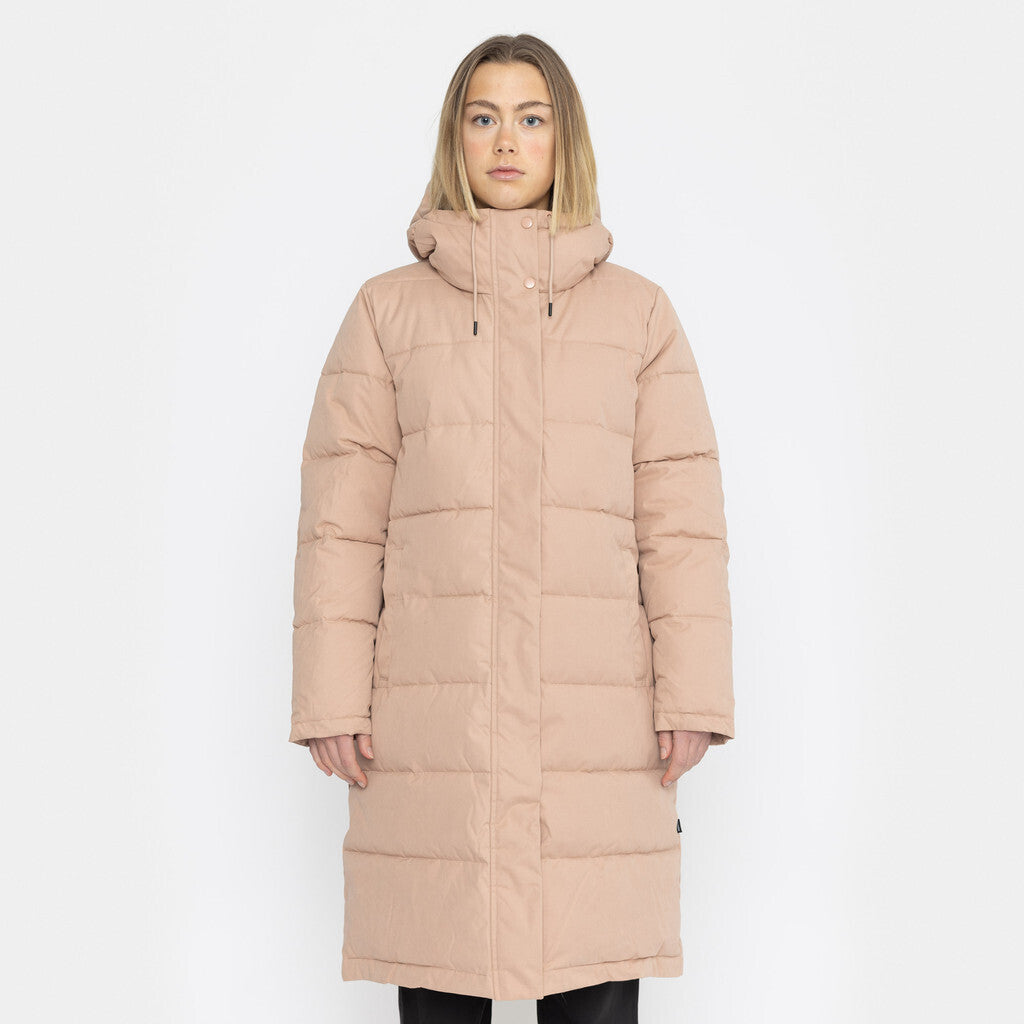 Selfhood Hooded Puffer Coat Winter Outerwear Dustrose