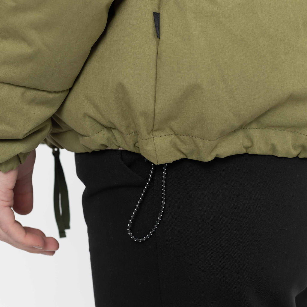 Selfhood Hooded Puffer Jacket Winter Outerwear Green