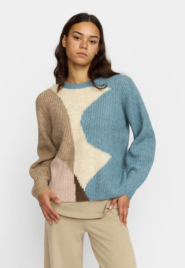 Selfhood Knit Sweater Knitwear Beige