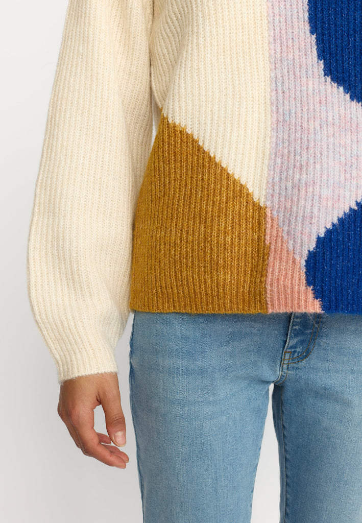 Selfhood Knit Sweater Knitwear Blue