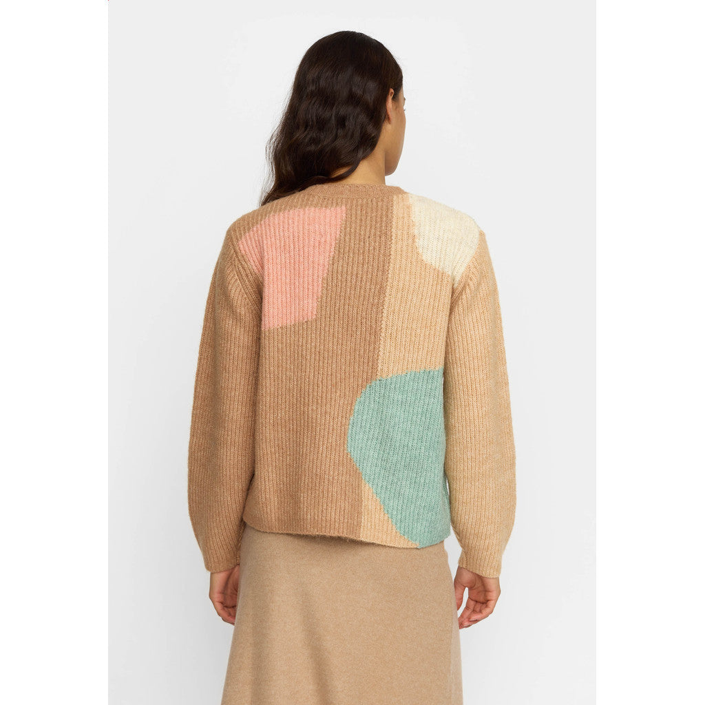 Selfhood Knit Sweater Knitwear Apricot