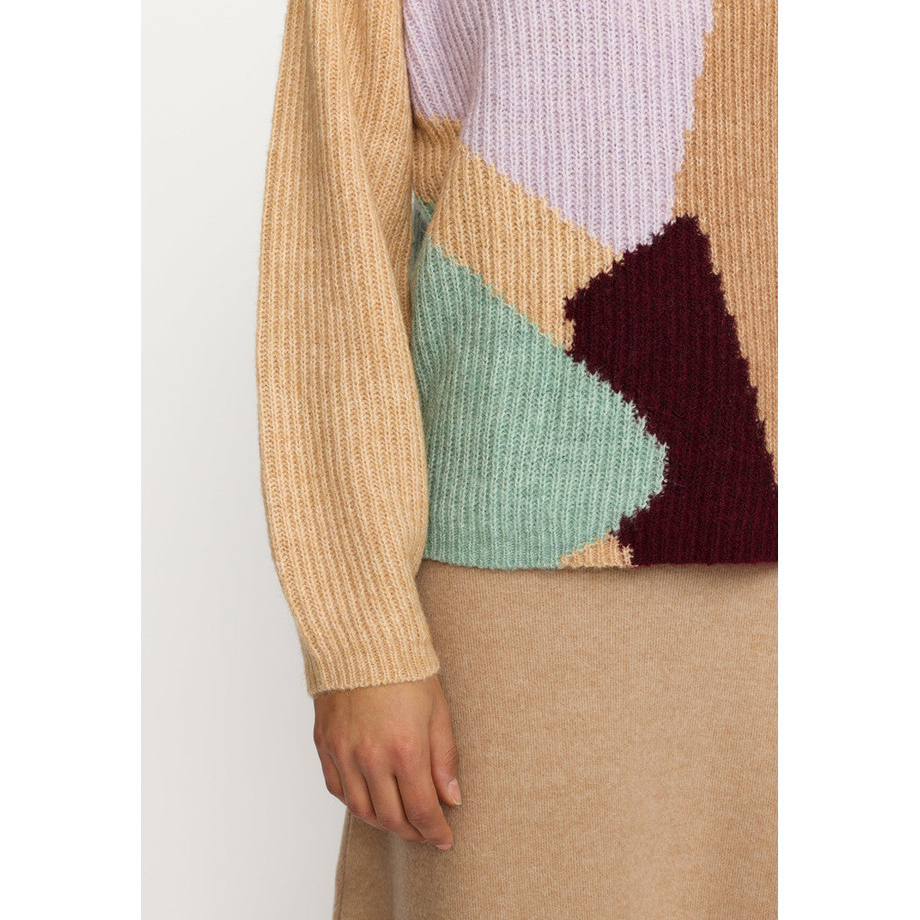 Selfhood Knit Sweater Knitwear Apricot