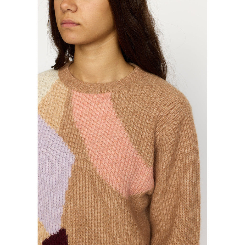Selfhood Knit Sweater Knitwear Apricot