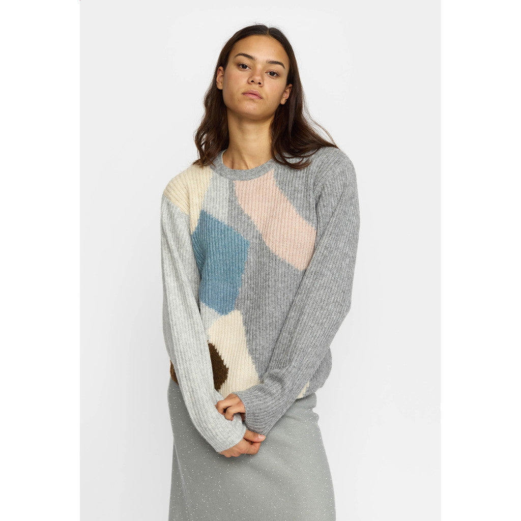 Selfhood Knit Sweater Knitwear Grey