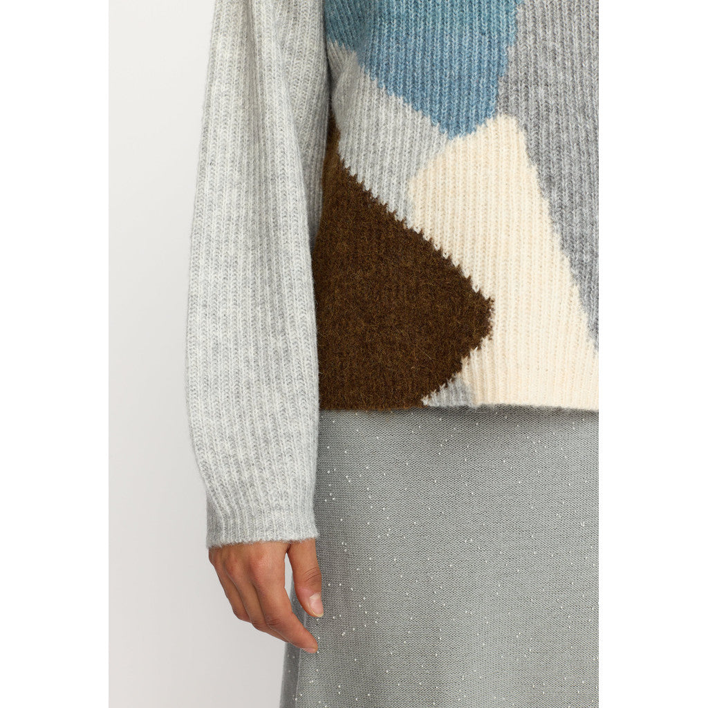 Selfhood Knit Sweater Knitwear Grey