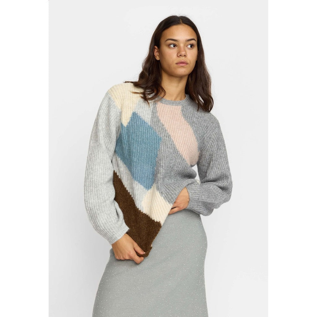 Selfhood Knit Sweater Knitwear Grey