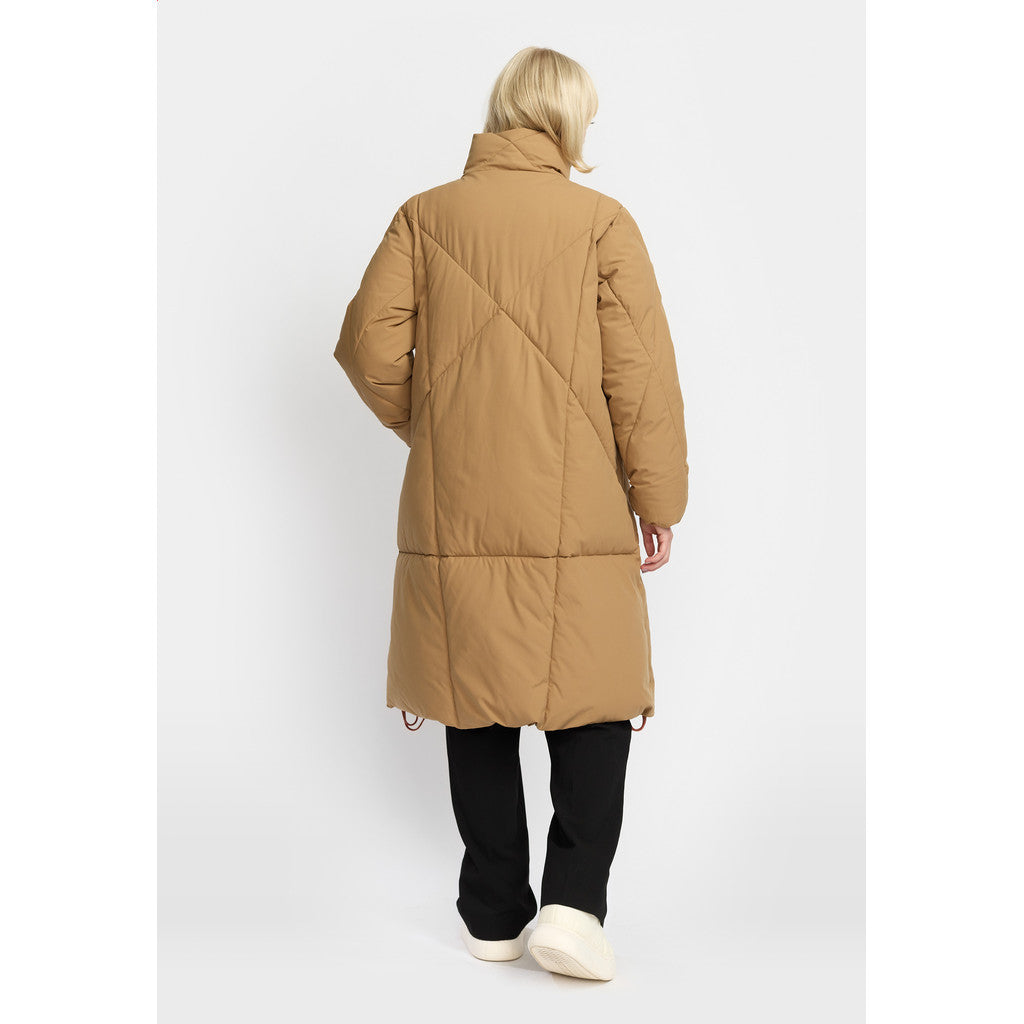 Selfhood Long Puffer Winter Outerwear Sand