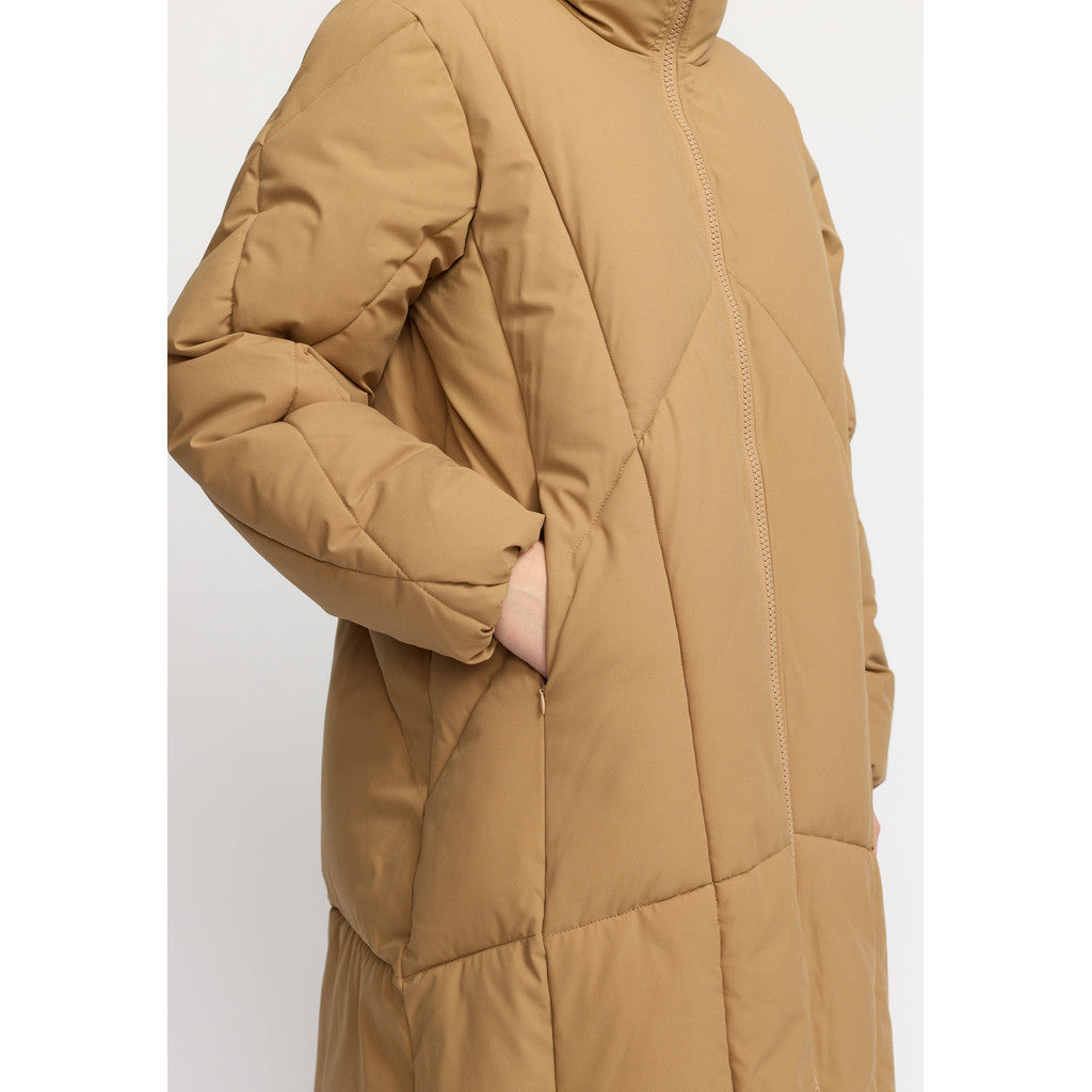 Selfhood Long Puffer Winter Outerwear Sand
