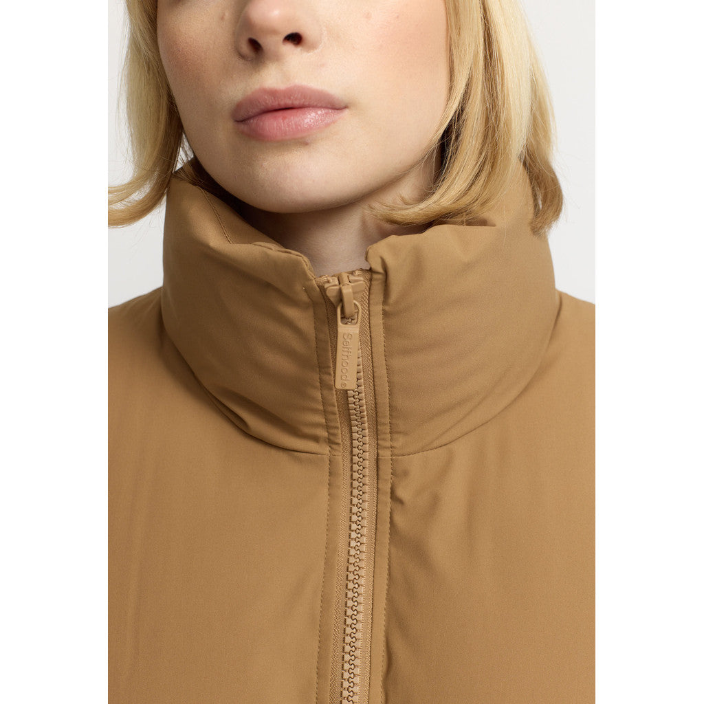 Selfhood Long Puffer Winter Outerwear Sand