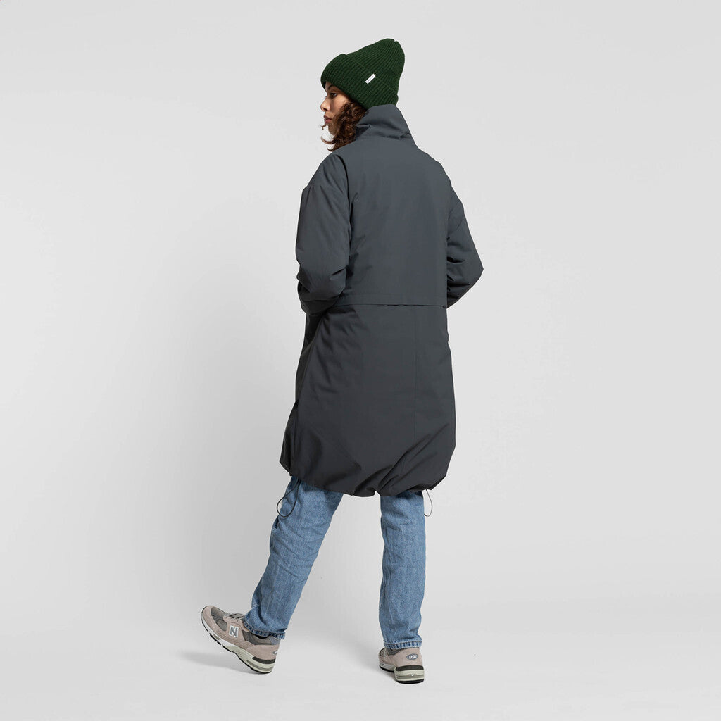 Selfhood Oversize Coat Outerwear Darkgrey