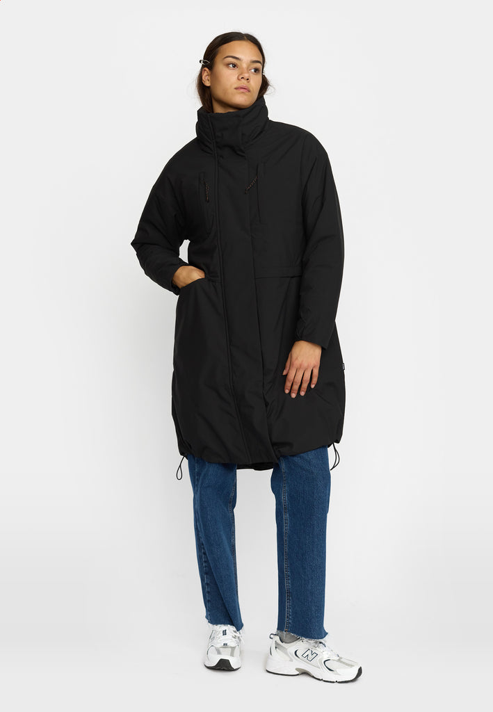 Selfhood Oversize Coat Winter Outerwear Black