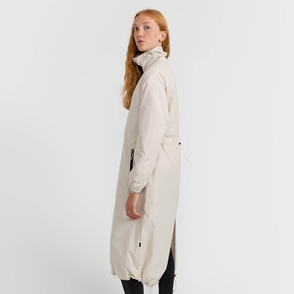 Selfhood Oversize Coat, Trend Lightweight Outerwear Bone