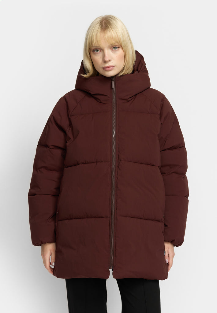 Selfhood Oversize Puffer Winter Outerwear Burgundy