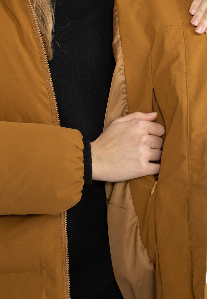 Selfhood Oversize Puffer Winter Outerwear Lightbrown